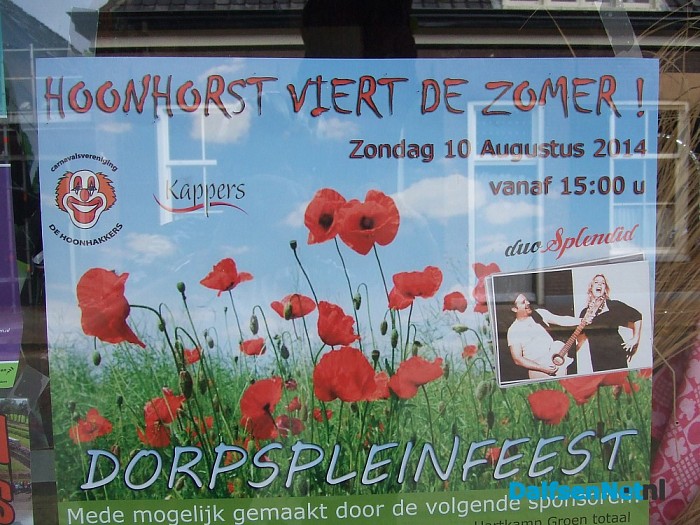 Hoonhorst viert vandaag de zomer
