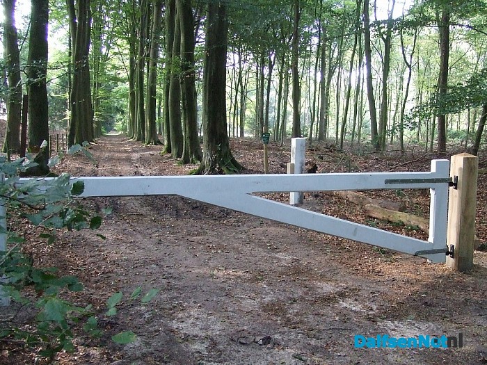 Landgoed de Bokkenberg wordt opgesierd met toegangshek
