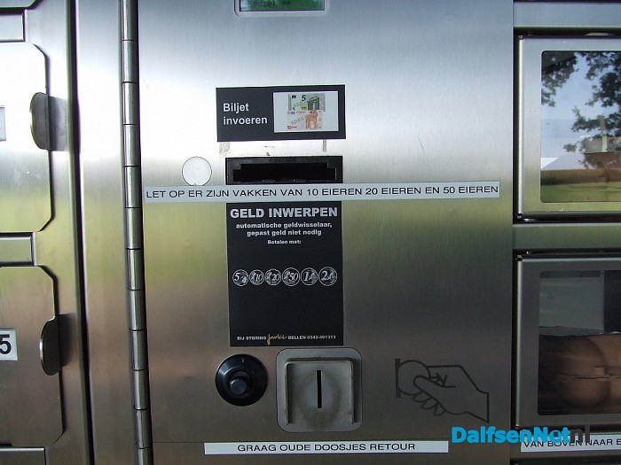 Eierautomaat voor dagverse eieren