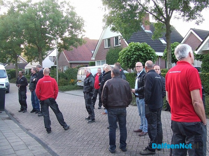 Vanmorgen vroeg invasie in Hoonhorst