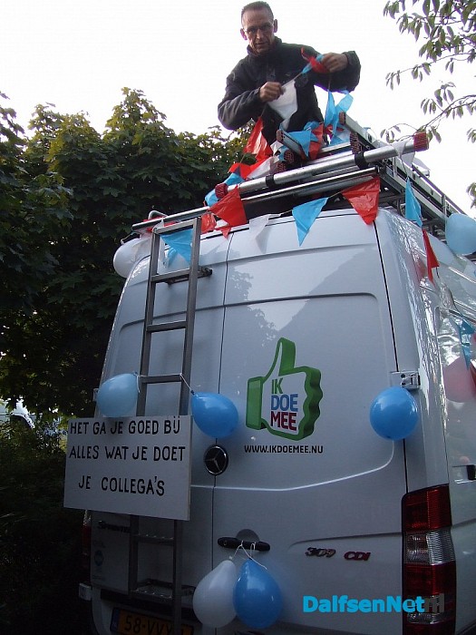 Vanmorgen vroeg invasie in Hoonhorst