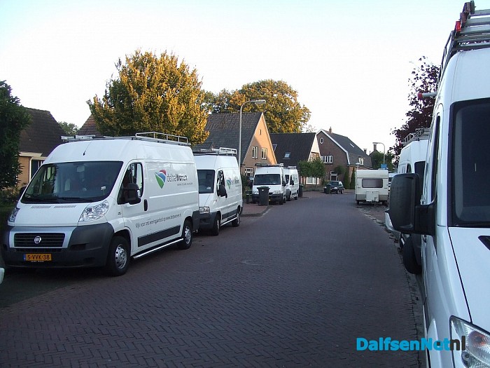Vanmorgen vroeg invasie in Hoonhorst