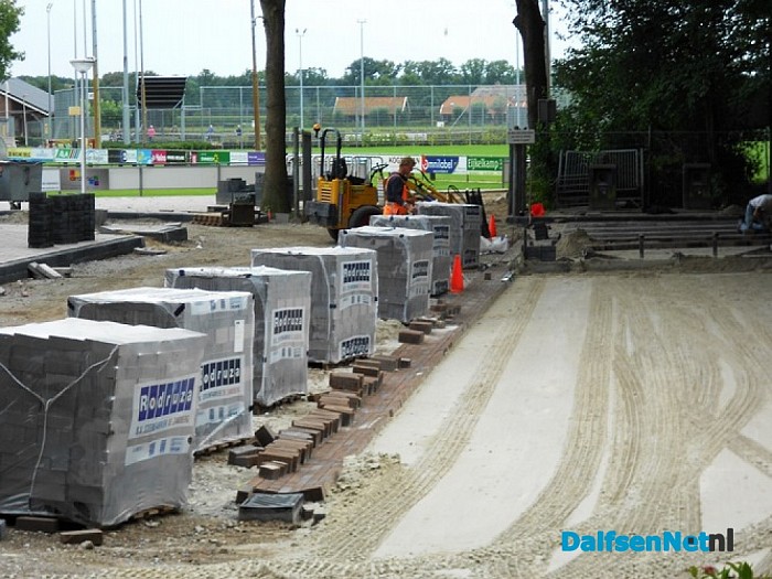 Bestrating bij de Potstal