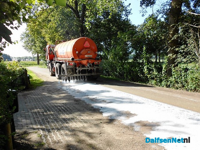 Sterrebosweg van “nieuwe melklaag” voorzien