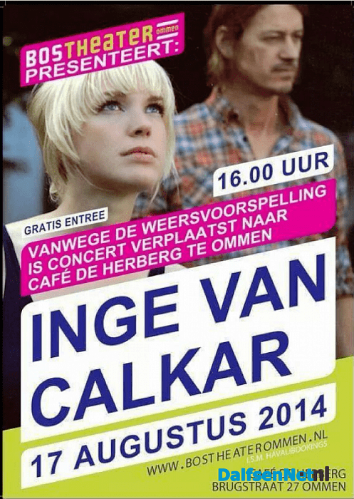 Concert verplaatst