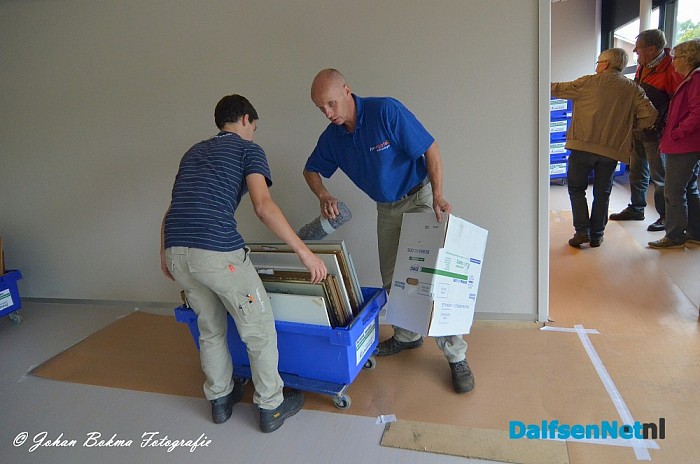 Historische Kring Dalfsen ook aan het verhuizen - Foto: Johan Bokma