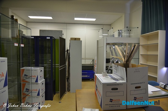 Historische Kring Dalfsen ook aan het verhuizen - Foto: Johan Bokma