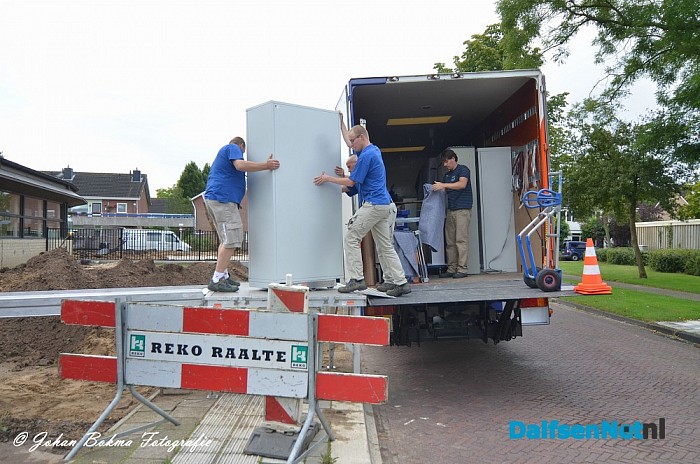 Historische Kring Dalfsen ook aan het verhuizen - Foto: Johan Bokma