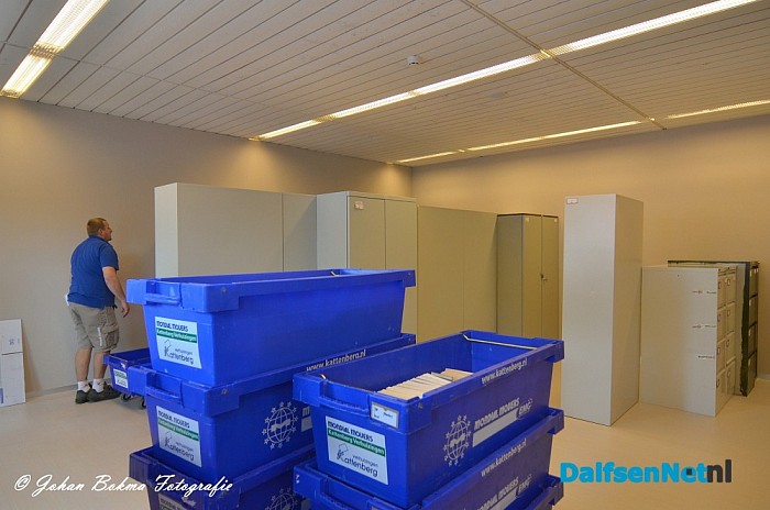 Historische Kring Dalfsen ook aan het verhuizen - Foto: Johan Bokma