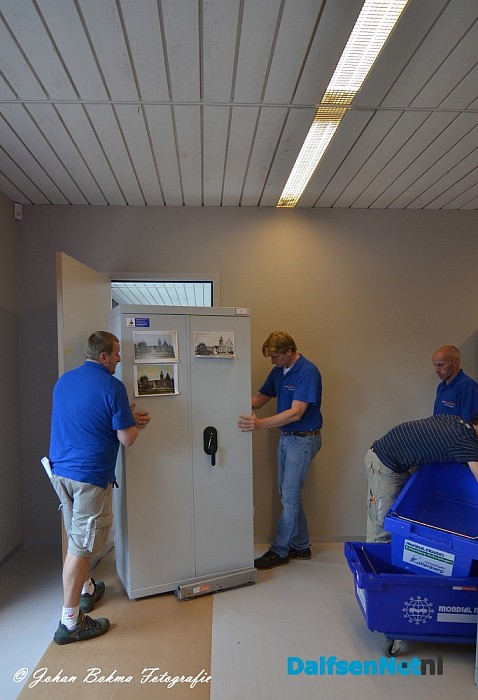 Historische Kring Dalfsen ook aan het verhuizen - Foto: Johan Bokma