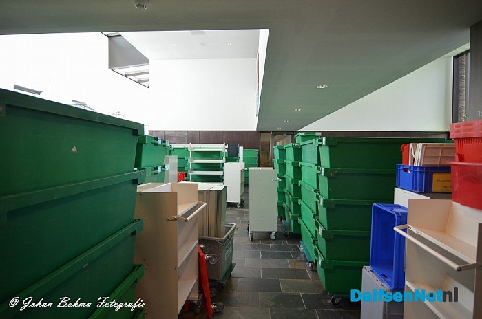 Bibliotheek verhuist - Foto: Johan Bokma