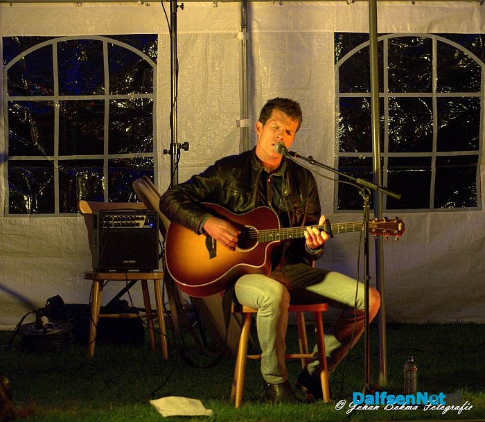 John Hill & Chayah in het Bostheater Ommen. - Foto: Johan Bokma