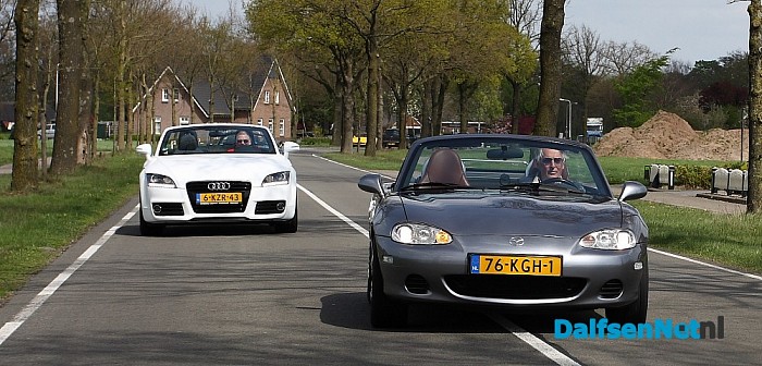 Cabrio’s rijden voor Vechtgenotenhuis