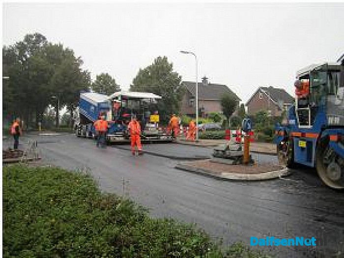 Asfalteringswerkzaamheden voor dit jaar