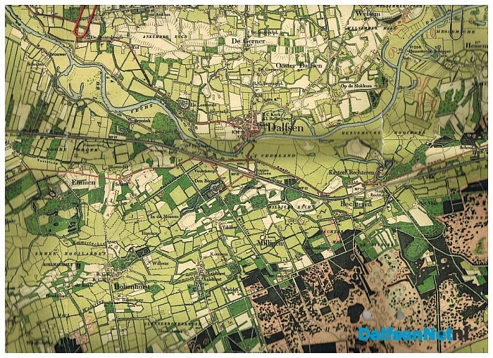 Groei van een dorp aan de Vecht in 110 jaar