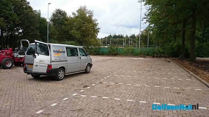 Parkeerplaats sportpark Gerner bijna gereed - Foto: Robert Bril