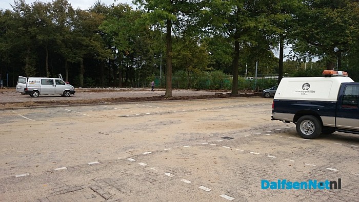 Parkeerplaats sportpark Gerner bijna gereed - Foto: Robert Bril