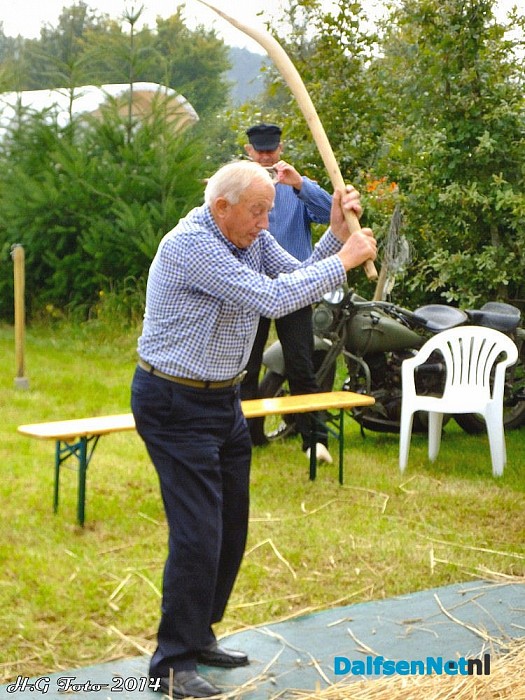 Oogstdag Oudleusen. - Foto: H.G. Foto