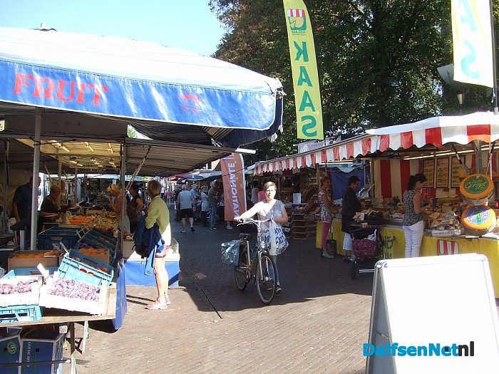 Ook op de Dalfsermarkt is uw gulden een daalder waard