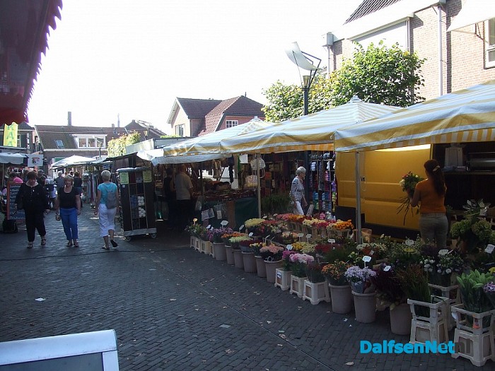 Ook op de Dalfsermarkt is uw gulden een daalder waard