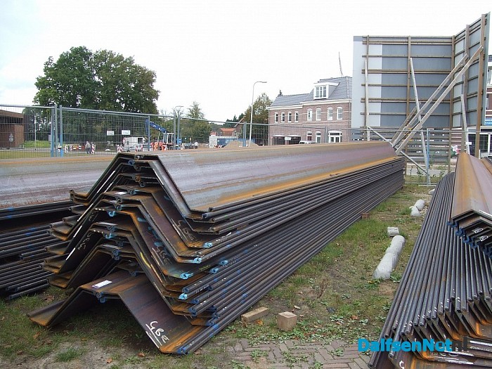 Aanleg nieuwe oever waterfront gestart