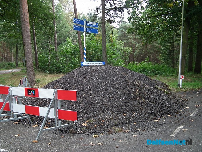 Werkzaamheden Dalmsholterweg in volle gang - Foto: Robert Bril