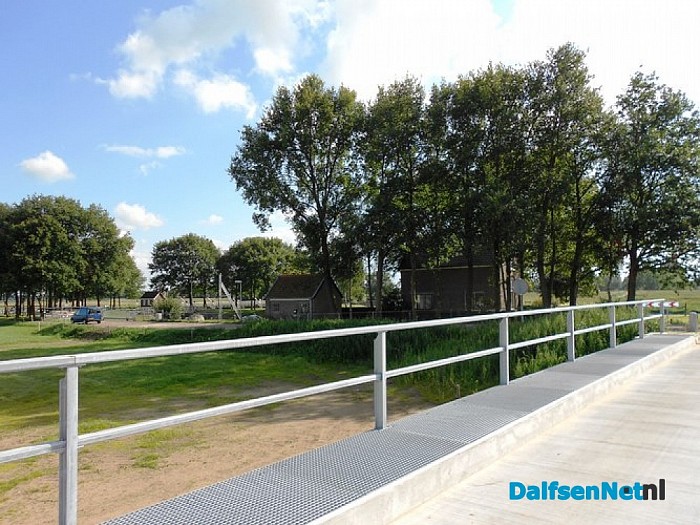 Brug bij stuw Vechterweerd volop in gebruik