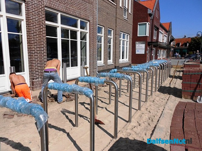 “Fiets nietjes” geplaatst