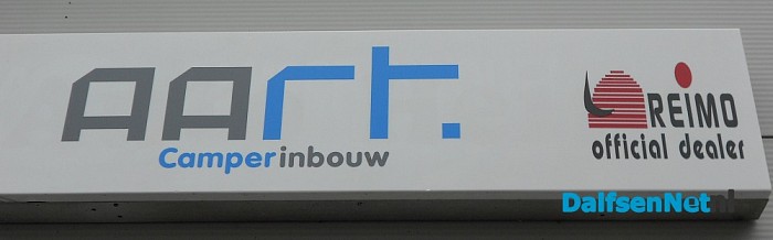 In Heino bouwen ze campers in, bij Aart