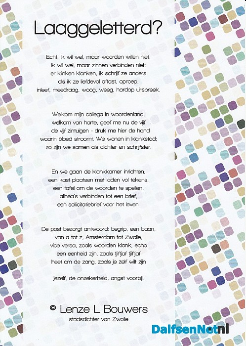 Laaggeletterd?