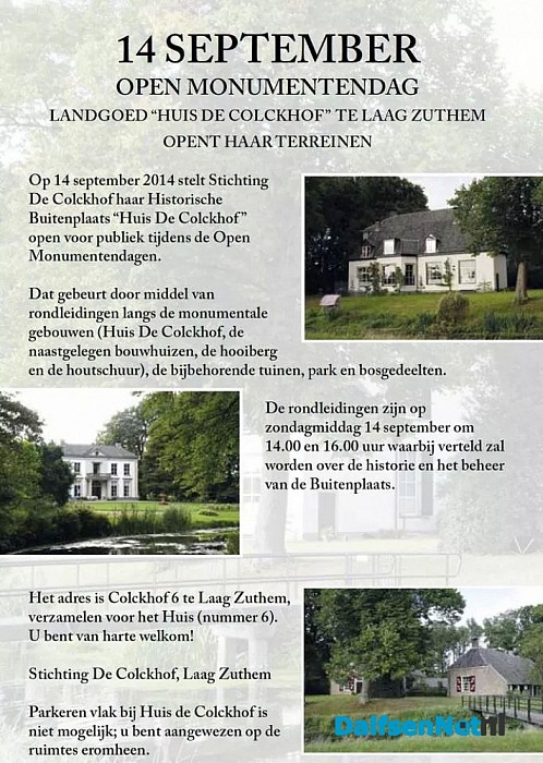 Open Monumentendag Laag Zuthem
