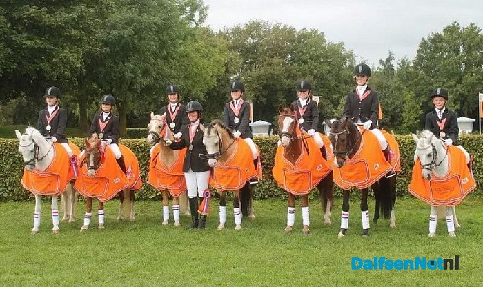 NK titel van ponyruiters uit Dalfsen