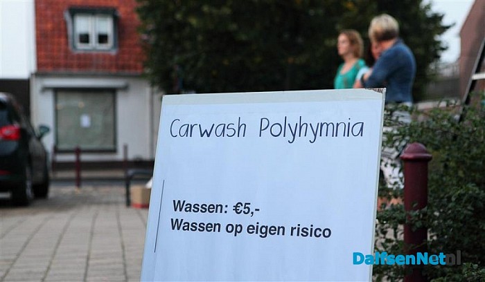 Carwash en studieweekend geslaagd bij Polyhymnia