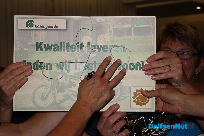 Uitreiking PREZO gouden keurmerk aan Rosengaerde
