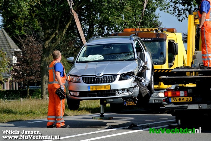 Ongeval Hessenweg met paardentrailer - Foto: Niels Jansen