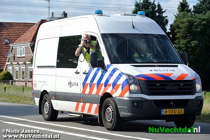 Ongeval Hessenweg met paardentrailer - Foto: Niels Jansen