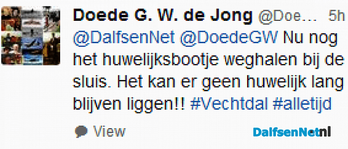 Het feestelijke gebeuren zit er op, nu aan de slag