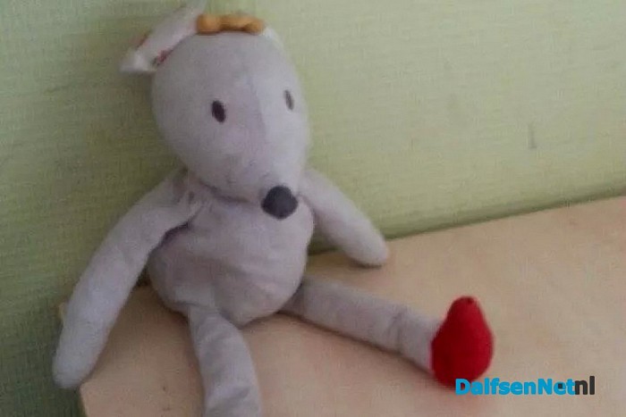 Knuffel muis gevonden.