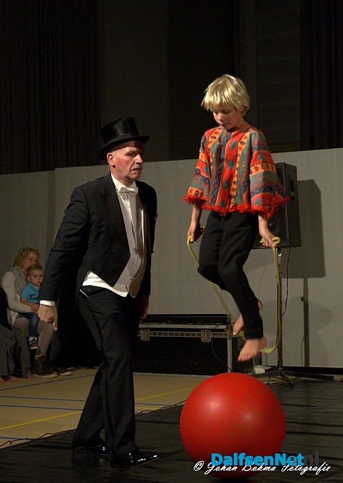 Foto’s circusvoorstelling - Foto: Johan Bokma
