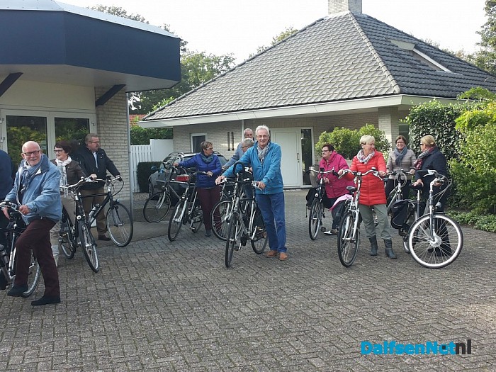 Fietsen samen met de sponsor