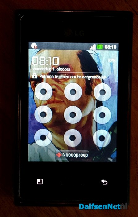 telefoon ( LG ) gevonden