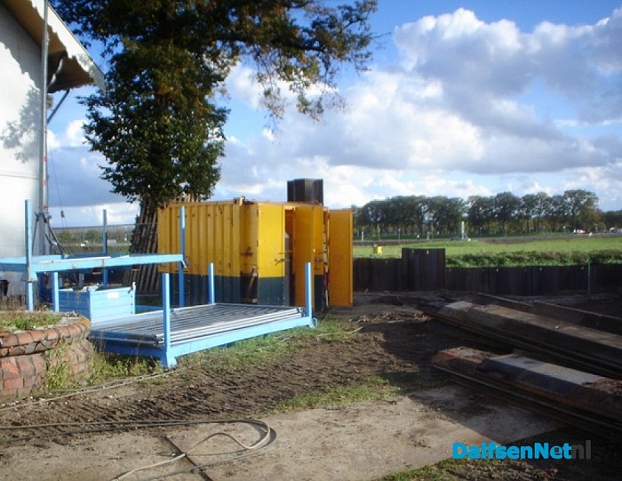 Voortgang werkzaamheden aan de kade