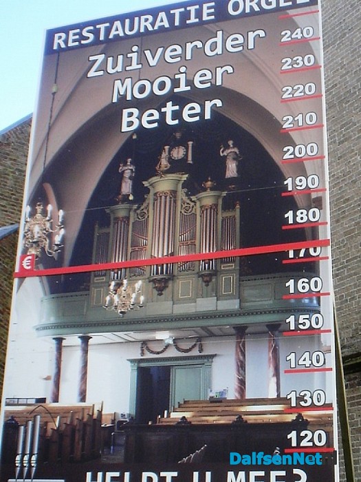 Inzameling oud ijzer voor orgelrestauratie Grote Kerk