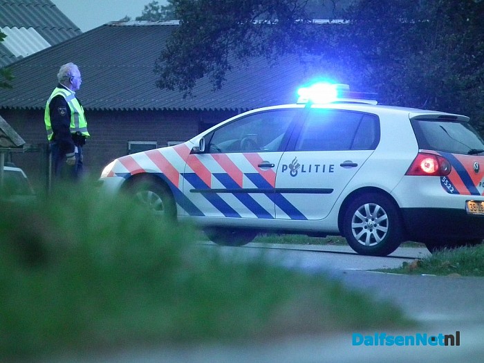 Auto vliegt uit de bocht op de Dommelerdijk - Foto: Robert Bril
