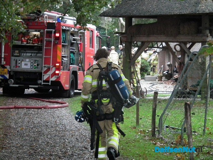 Schoorsteenbrand snel bedwongen - Foto: Robert Bril