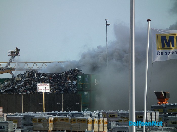 Grote brand in Kampen - Foto: Robert Bril