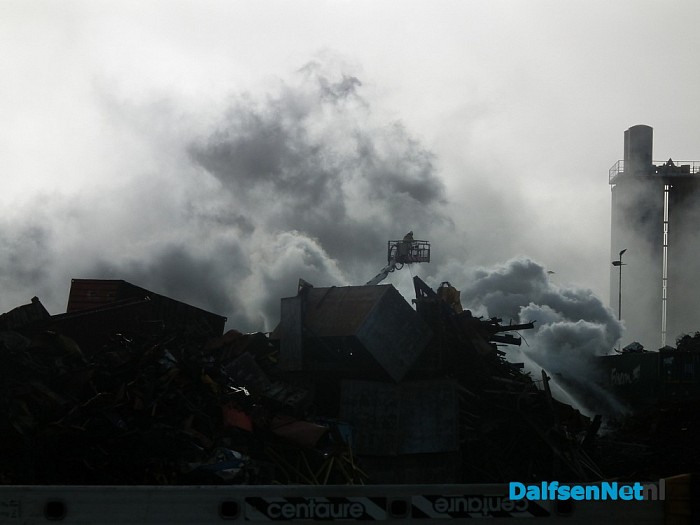 Grote brand in Kampen - Foto: Robert Bril