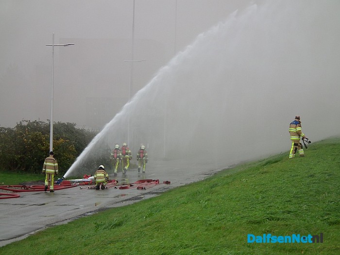 Grote brand in Kampen - Foto: Robert Bril