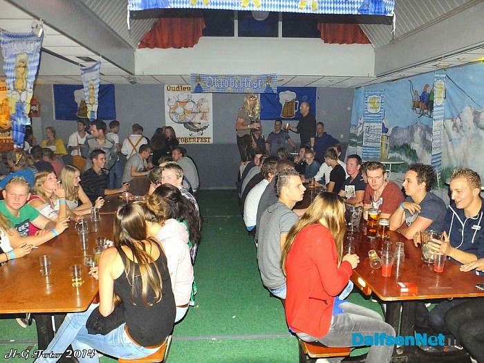 Oktoberfest Oudleusen wederom een succes. - Foto: H.G. Foto