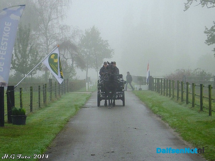 Men rally bij de Hammer Hoeve. - Foto: H.G. Foto